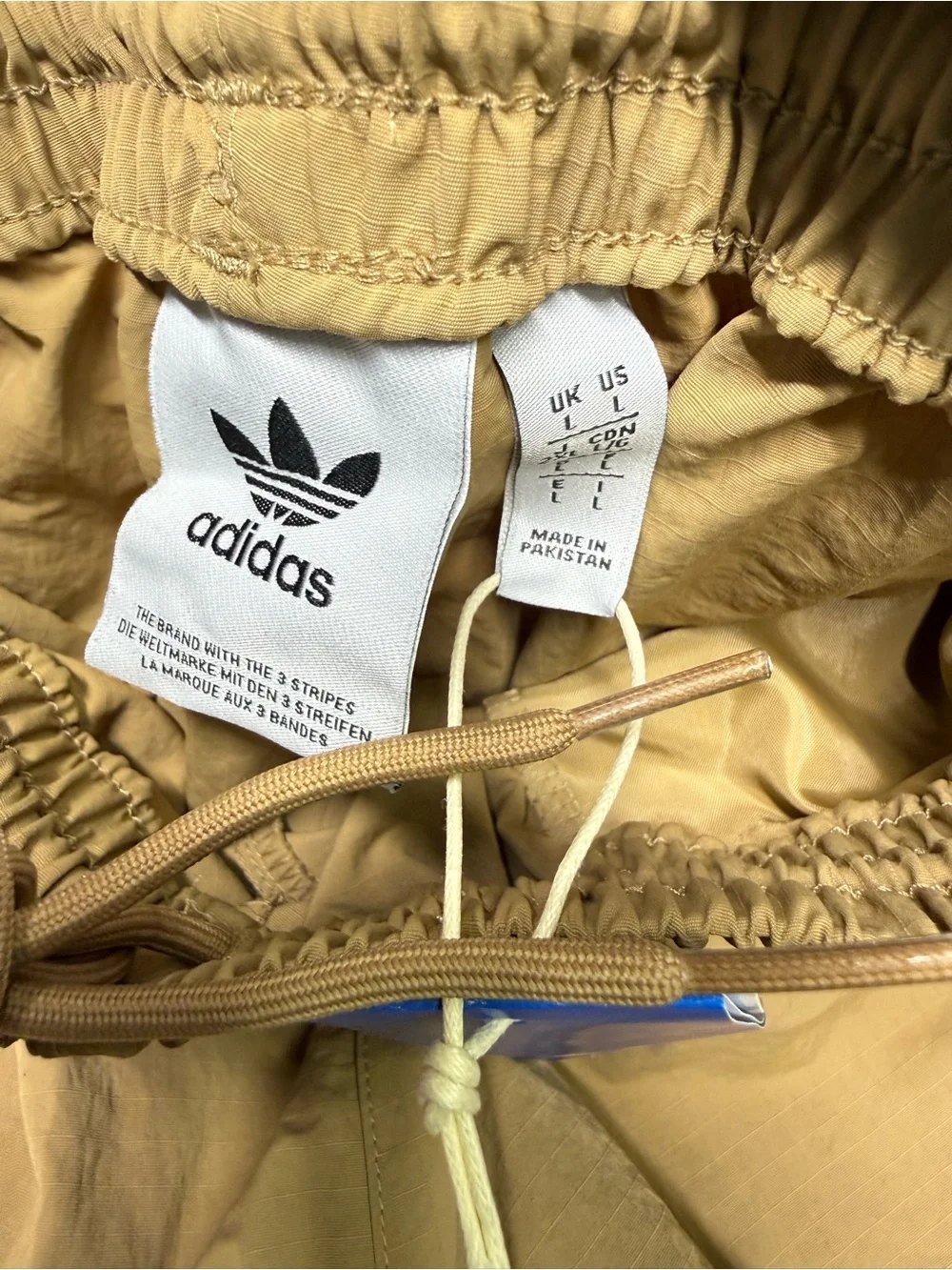Adidas Originals 3S CargoPant Men's Size L Cardboard Black JY1392 Retail $80NWT